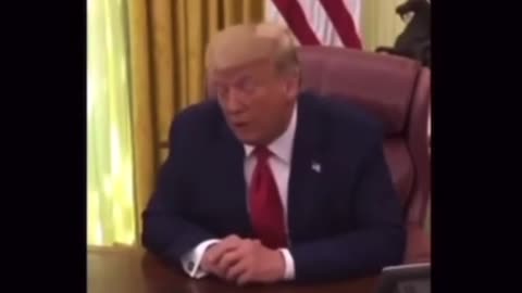 Old footage of Trump on human trafficking