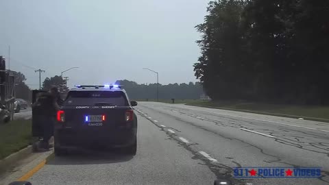 Charles County Sheriffs Office Fatal Pursuit 6-29-23 Footage