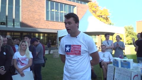 Radical Gender Activist Tries to Outsmart Charlie Kirk - FAILS