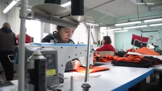 Ukraine Factory Makes Bulletproof Vest for Children