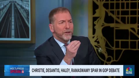 Chuck Todd Spins Up Another Baseless Trump 'Collusion' Theory, This Over The GOP Debates