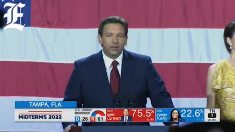 Ron DeSantis: "We chose facts over fear, we chose education over indoctrination