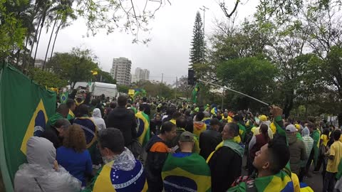 Manifestação no Ibiraquera contra a fraude eleitoral - São Paulo - 02-nov-2022 8789