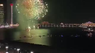New year fireworks in dubai 2021
