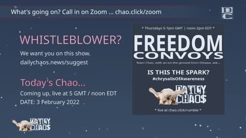 FREEDOM CONVOYS ~ Daily Chaos