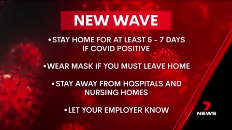 Fresh advice amid new COVID wave in South Australia | 7NEWS
