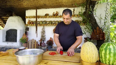 Juicy Beef Ribs From Tandoor With Tender Bulgur! Life In The Village Of Azerbaijan