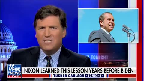 Insanely Based Tucker Segment On How the Deep State Took Down President Nixon.