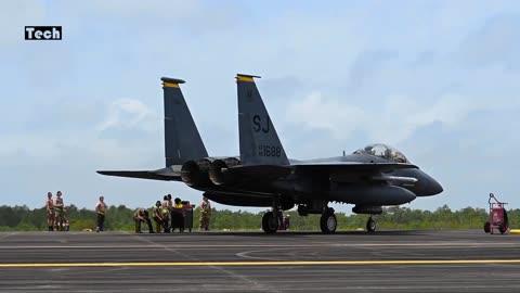America Tests Super Weapons on F 15EX Eagle II After Upgrade