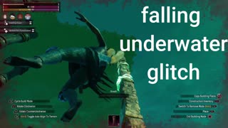 Conan Exiles, FALLING UNDEERWATER, GLITCH