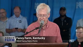 "Retire! Retire! Retire!" - McConnell Heckled Mercilessly for Five Minutes Straight