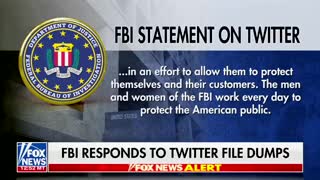 FBI statement on Twitter files