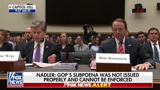 Rosenstein Smirks As Democrat Roasts Republicans Over ‘Impeachment’ Claims