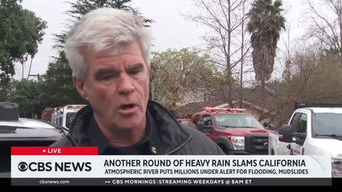 Another atmospheric river triggering floods in California