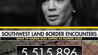 Clearly, under Kamala Harris, the border has never been more secure 🙄