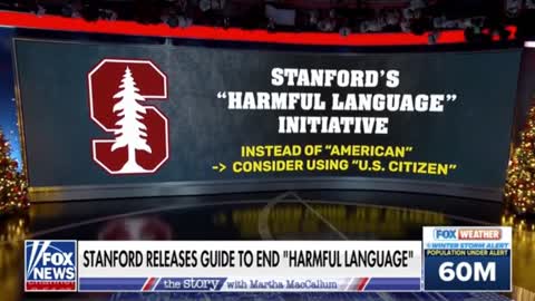 Stanford University considers the word "American" to be harmful