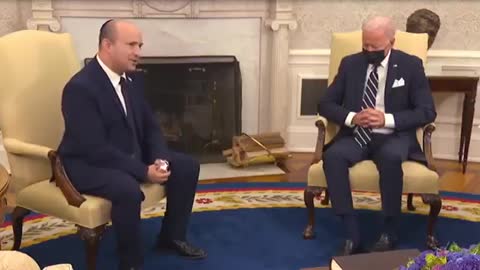 Biden FALLS ASLEEP in Meeting With Israeli Prime Minister