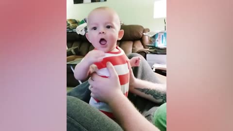 Funny startled babies will make you laugh