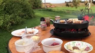 Raclette aux bois