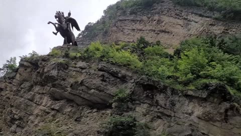 Russian mountains, North Ossetia-Alania, Digoria Gorge, Travel..