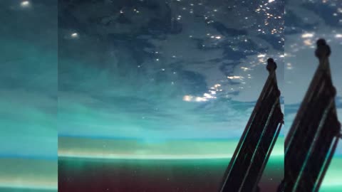 Northern Lights seen from International Space Station