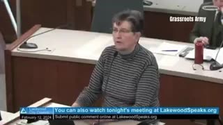 We Are Headed For A Tsunami - Senior Citizen Drops Truth Bombs On City Council