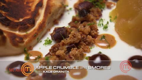 American Cuisine With A Unique Interpretation Of Apple Crumble | MasterChef Asia | MasterChef World