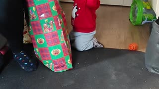 Unwrapping gift