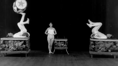 "Kawana Trio, The Artistic Foot Jugglers" (1919 Original Black & White Film)
