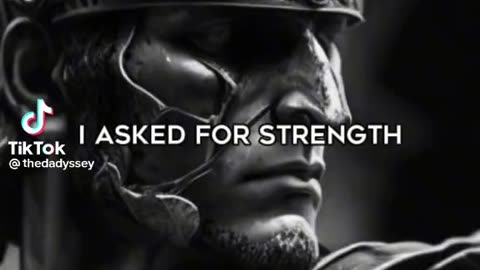 Ask for strength