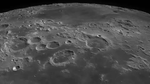 Moon Closeup up Video