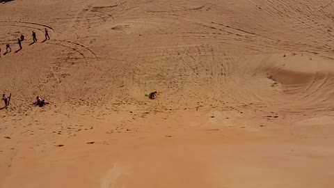 Sand boarding