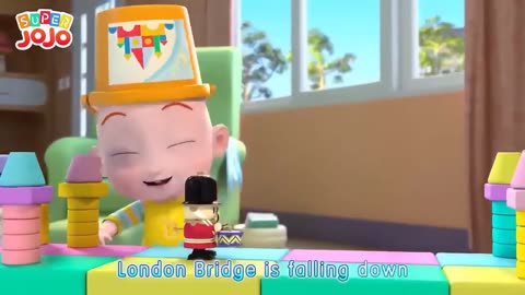 London Bridge is Falling Down Kids Song By @kidsavenue2567 ​