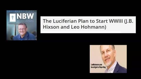 Israel, the Middle East, and potential for global war with JB Hixson and Leo Hohmann