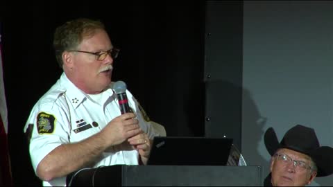 Sheriff Dar Leaf Speaks At CSPOA & Freedom Fest Event in Las Vegas