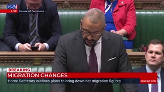 UK Home Secretary Cleverly unveiled the largest migration reduction ever