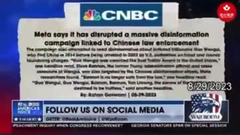 Facebook internal security BREAKS UP massive CCP disinformation campaign