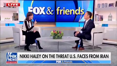 Warhawk Nikki Haley Says US Should Strike and Kill Iranian Leaders Inside Their Country