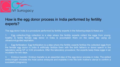 How to choose the Best egg donor in India