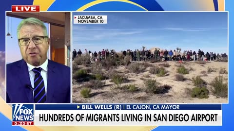 Where's Kamala, Border Czar? Over 300 Migrants Camping At San Diego Airport