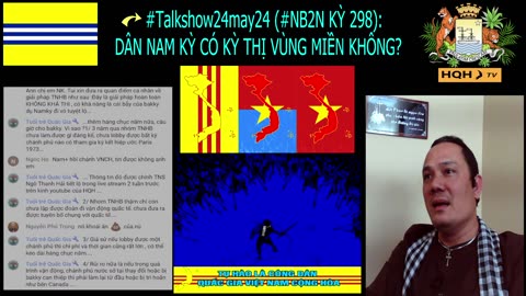 #Talkshow24may24 (#NB2N KỲ 298): DÂN NAM KỲ CÓ KỲ THỊ VÙNG MIỀN KHÔNG? (P1)