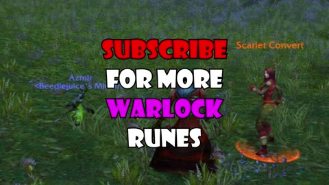 Undead WARLOCK RUNE of Haunting | World of Warcraft Classic Season of Discovery