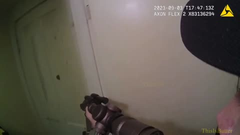 Alliance police release bodycam of George Appleby being shot when he cut his girlfriend's throat