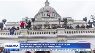 Democrats introduce bill to block Trump from holding office