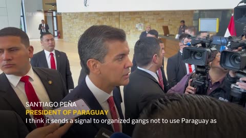 Paraguay finds 4 tons of cocaine stashed in sugar in country's biggest drug bust yet