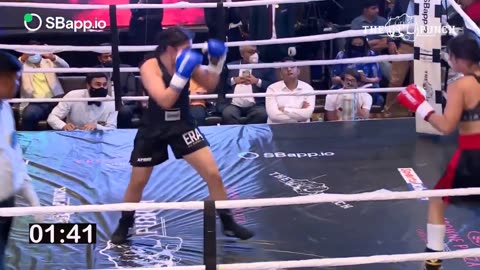 Geeta vs Chandani | Girls Boxing | India | The Punch Boxing