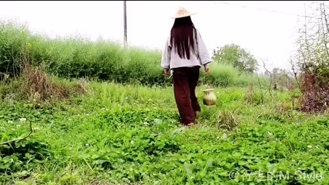 Wild crucian carp soup