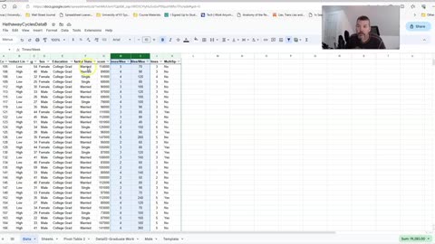 Google Sheet Data Analysis 3: Scatterplots, Regression, and Charts