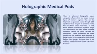 Medbeds - Holographic Medical Pods