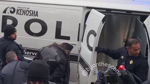 Kenosha Police just detained a man for open carrying a firearm
